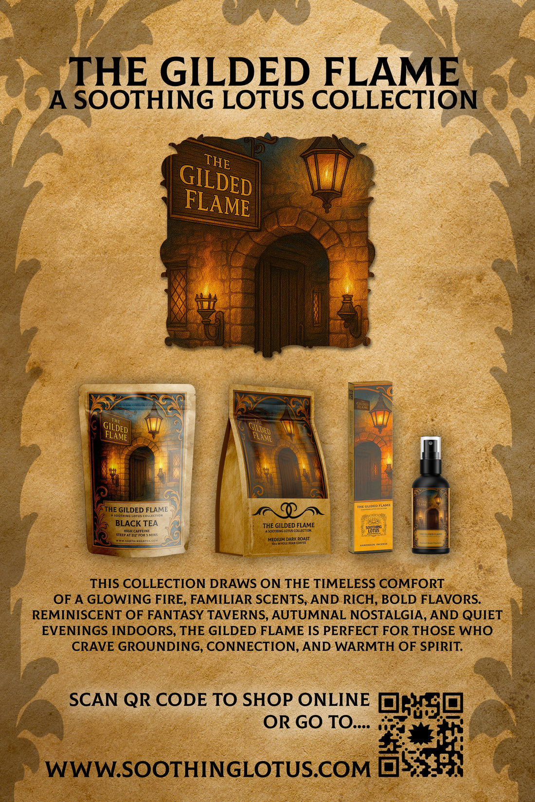 The Gilded Flame Black Tea